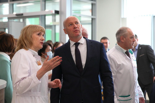 Замминистра здравоохранения РФ Виктор Фисенко посетил 7-ю больницу