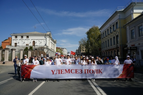 В Казани прошло шествие акции «Бессмертный полк»