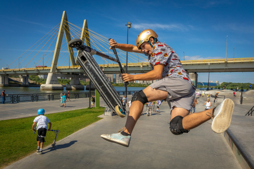 В экстрим-парке «Урам» прошел детский фестиваль уличной культуры EXTREME CHILD