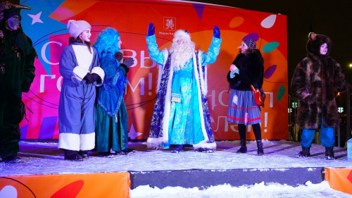 У центра семьи «Казан» показали новогоднюю программу празднования