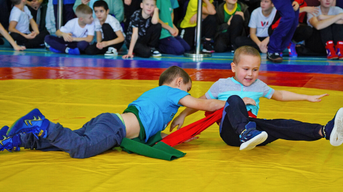 В Лаишево прошли соревнования среди юных борцов корэш