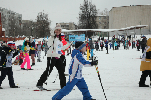 «Лыжня России» прошла сегодня на пяти площадках Казани