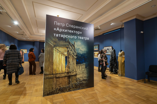 В галерее «Хазинэ» открылась выставка в честь Петра Сперанского