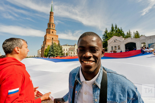 В Казани прошел Парад дружбы народов