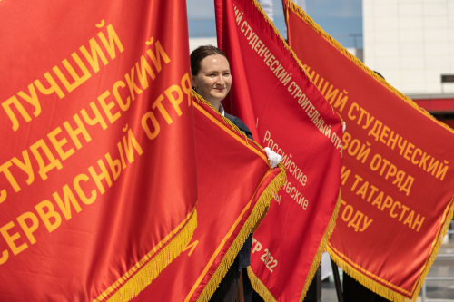 В Казани открыли третий трудовой семестр студенческих отрядов РТ