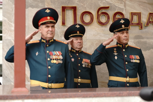 В Суворовском военном училище сегодня отпраздновали юбилейный 75-й выпуск курсантов