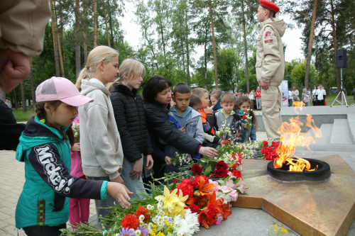 Мероприятия к Дню памяти и скорби провели в Дербышках