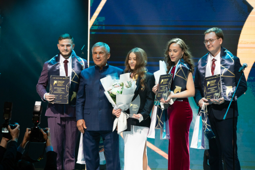 В КРК «Пирамида» наградили лауреатов премии «Студент года Республики Татарстан 2023»