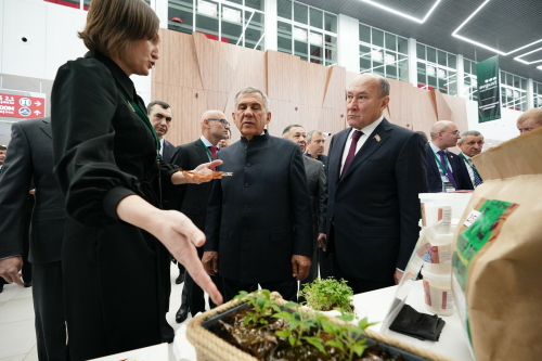 В выставочном центре «Казань Экспо» проходит выставка  достижений агропромышленного комплекса