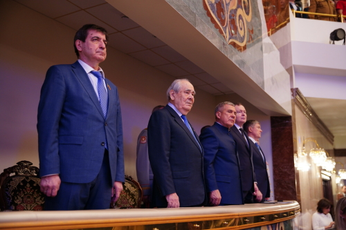 Торжество, посвященное Дню защитника Отечества, состоялось в концертном зале им. С.Сайдашева