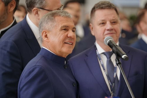 Рустам Минниханов открыл Татарстанский энергетический форум
