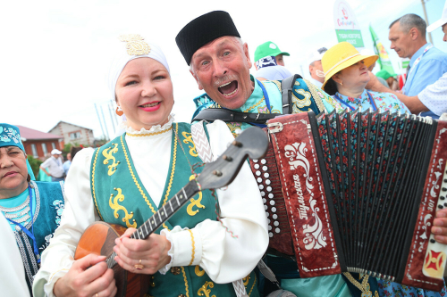 Всероссийский сельский сабантуй в этом году приняло село Барда Пермского края