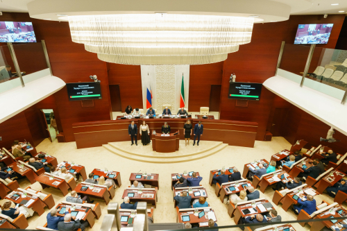 54-е заседание Государственного Совета Татарстана шестого созыва прошло сегодня в Казани