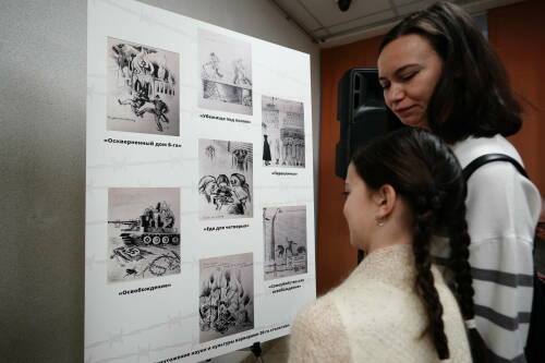 В Казани открылась выставка «Искусство холокоста»