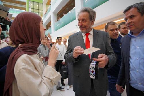 Эррол Маск встретился со студентами Иннополиса