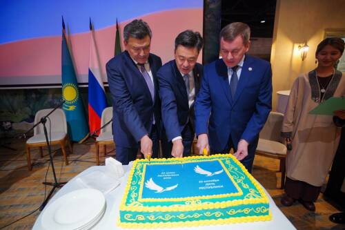 Торжественный прием в честь Дня Республики Казахстан прошел в Казани