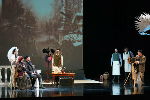 В театре Камала прошел предпремьерный показ спектакля Ильгиза Зайниева «Джаудат и Зубаржат»