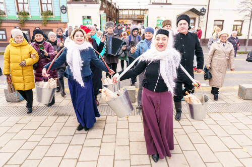 В Старо-Татарской слободе показали обрядовый праздник гусиного пера