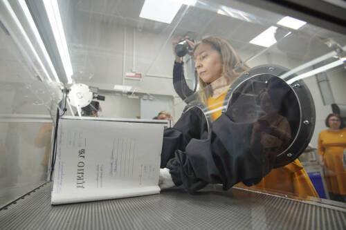 Журналистов познакомили в работой Государственного архива Татарстана