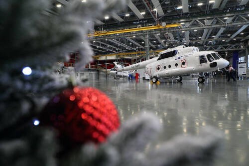 Партию вертолётов Ми-8МТВ-1 передал КВЗ регионам России