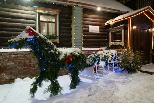 Новогодняя Казань: Старо-татарская слобода и окрестности озера Кабан