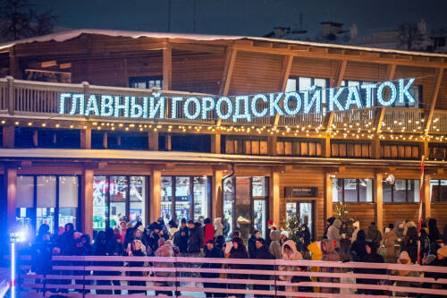 Новогодняя Казань: «Черное озеро», площадь Свободы и парк «Елмай»