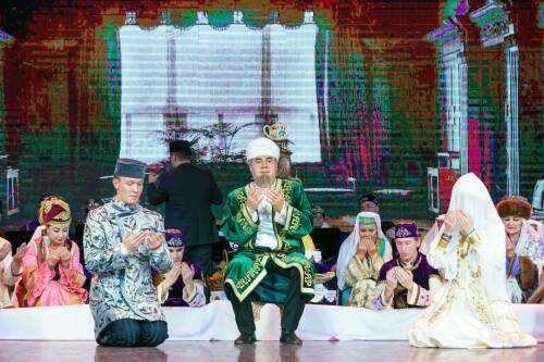 Спектакль «Туй» представил Государственный ансамбль песни и танца РТ на сцене филармонии