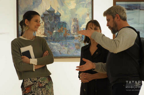 В галерее «Хазинэ» открылась персональная выставка «Пути. Дороги» Владимира Попова