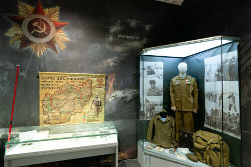 В музее-мемориале ВОВ открылась выставка «Дорога Мужества»