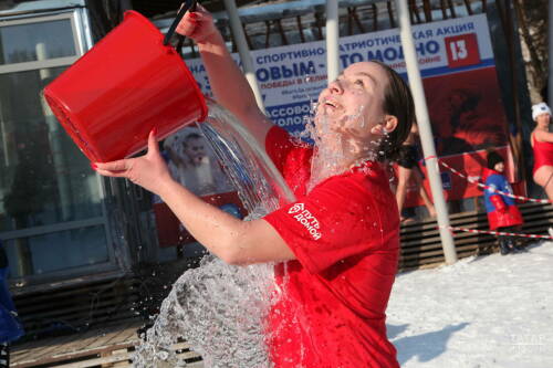 Акция «Быть здоровым – это модно!» прошла на озере Комсомольское