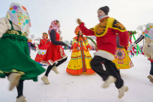 Как в Елабуге отпраздновали масленицу и проводили зиму
