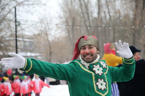 В Дербышках прошли масленичные гуляния