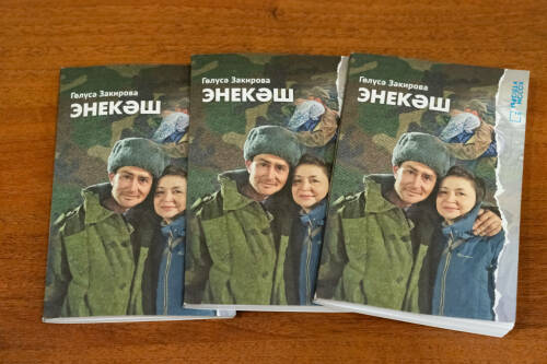 Студентам КФУ презентовали повесть Гелюсы Закировой «Энекәш» («Братишка»)