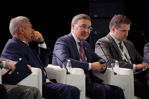 Валерий Фальков выступил на пленарном заседании Российского венчурного форума