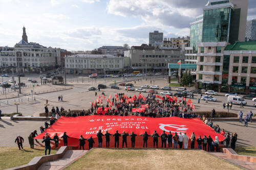 Казань присоединилась к патриотическому маршу-эстафете «Наша Великая Победа»