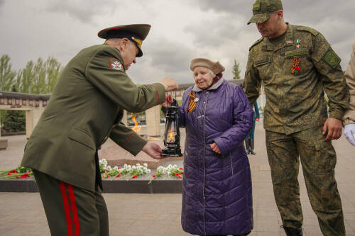 В Казани стартовал проект «Огни Победы»