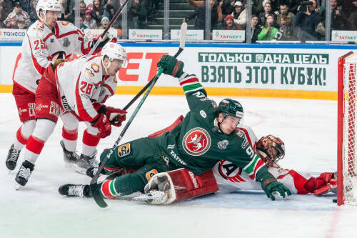 «Ак Барс» обыграл «Автомобилист» в шестой игре 1/8 финала Кубка Гагарина