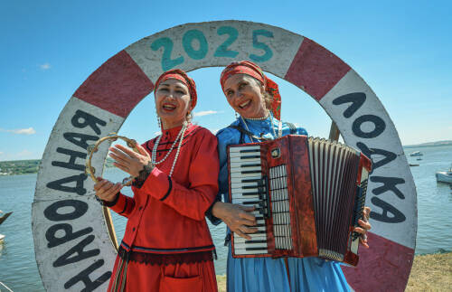 Фестиваль «Народная лодка» прошел в Свияжске