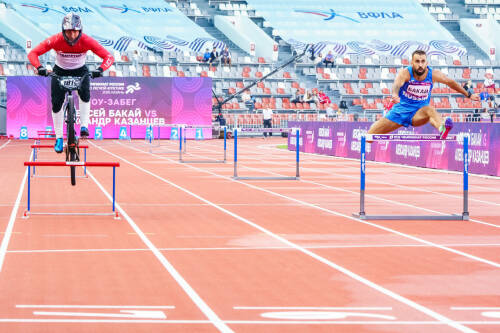 Шоу-забег Атлет vs BMX