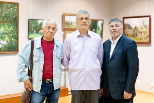 В галерее «Хазинэ» открылась выставка Равиля Загидуллина