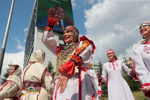 На Фестивальном бульваре состоялся фестиваль, посвященный 135-летию Константина Иванова