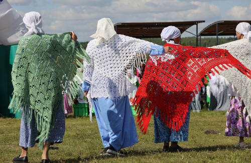 Фестиваль женского народного промысла «Бистә шәле» прошел в Рыбной Слободе