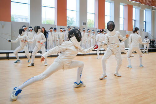 В Казани при участии Рустама Минниханова открылся Центр фехтования