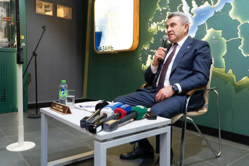 Встреча министра образования и науки РТ со СМИ прошла в новом Музее образования РТ