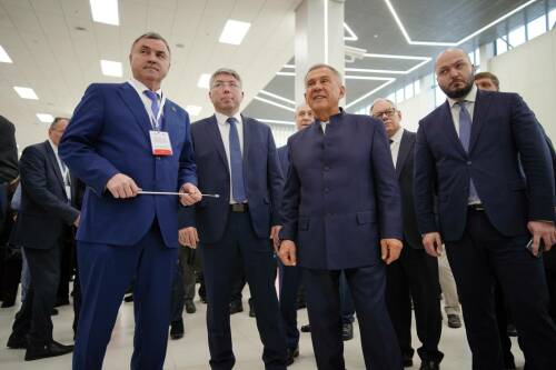 Раис Татарстана принял участие в итоговом заседании коллегии Миндортранса республики