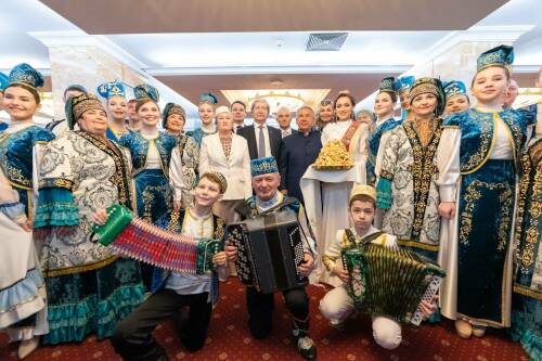 Выставка Всероссийского схода предпринимателей из татарских сел регионов РФ и РТ прошла в Казани