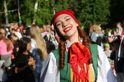 В Дербышках организовали большой праздник к Дню защиты детей