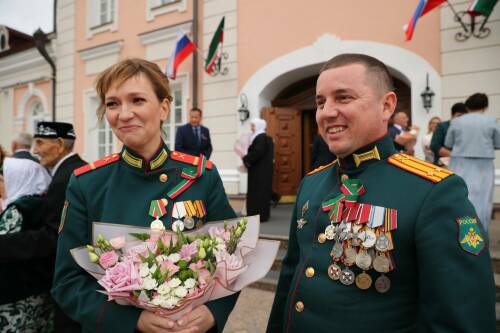 В Казанском Кремле чествовали лучшие семьи Татарстана