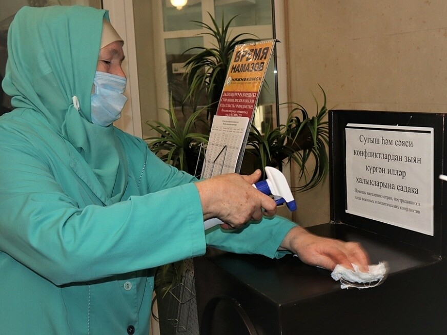 Без QR-кода, но со своим ковриком: в нижнекамских мечетях усилены профилактические меры