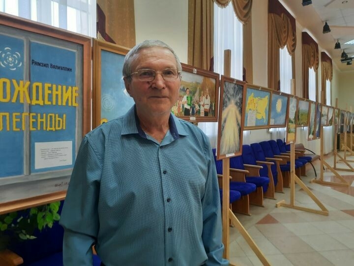 Пестречинский район принял выставку картин атнинского художника Ильдара Валиуллина